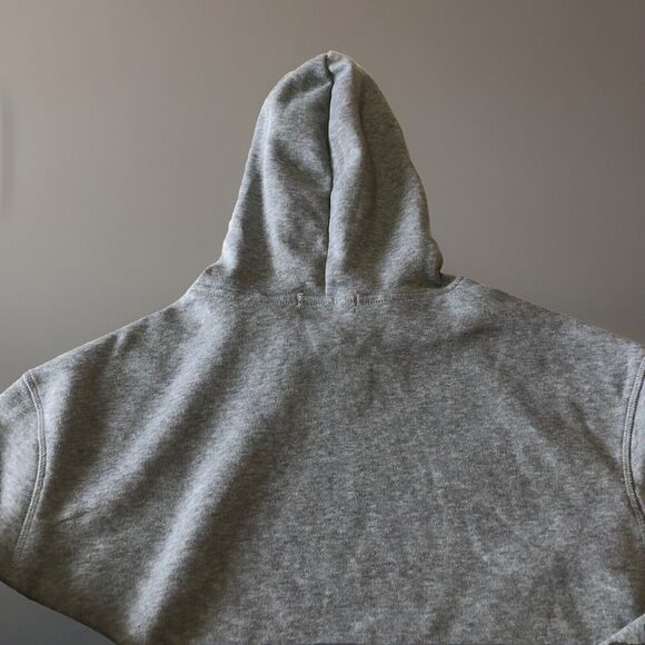 Aeropostale Aero Sport Fleece Crop Hoodie Kangaroo Pocket Drawstring Waist Large - Picture 9 of 13